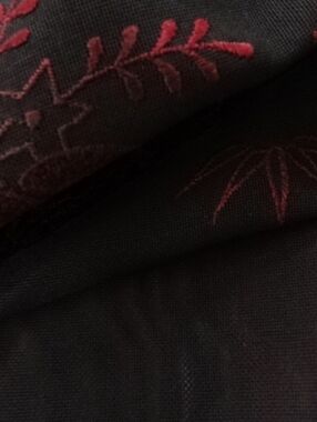 ALL SILK Summer Short Kimono Jacket Wit ALL Silk Embroidery - Georgeous